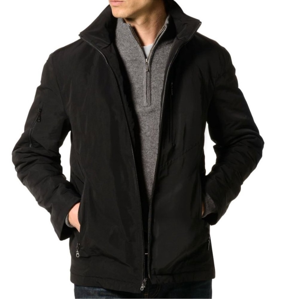 J. Hilburn | All-Weather Roadster Jacket Performance Wind Rain Resistant size LT